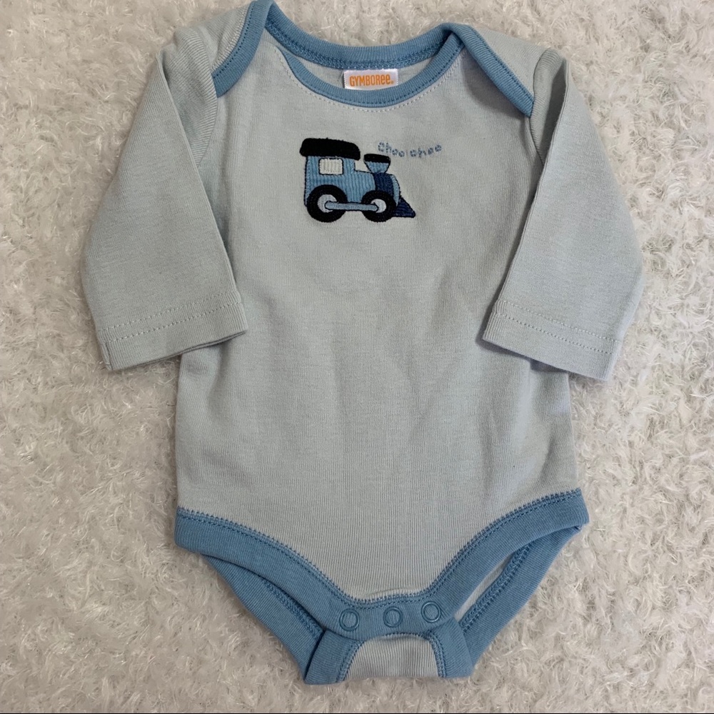Gymboree Choo choooo! Onesie NWT